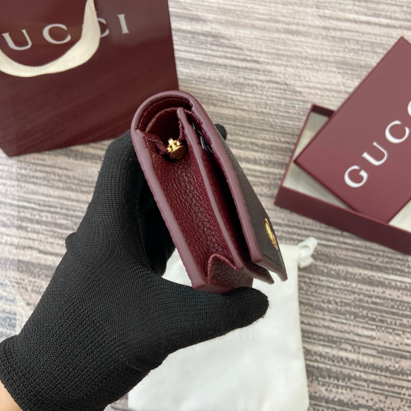Carteira GUCCI Black / Bôrdo