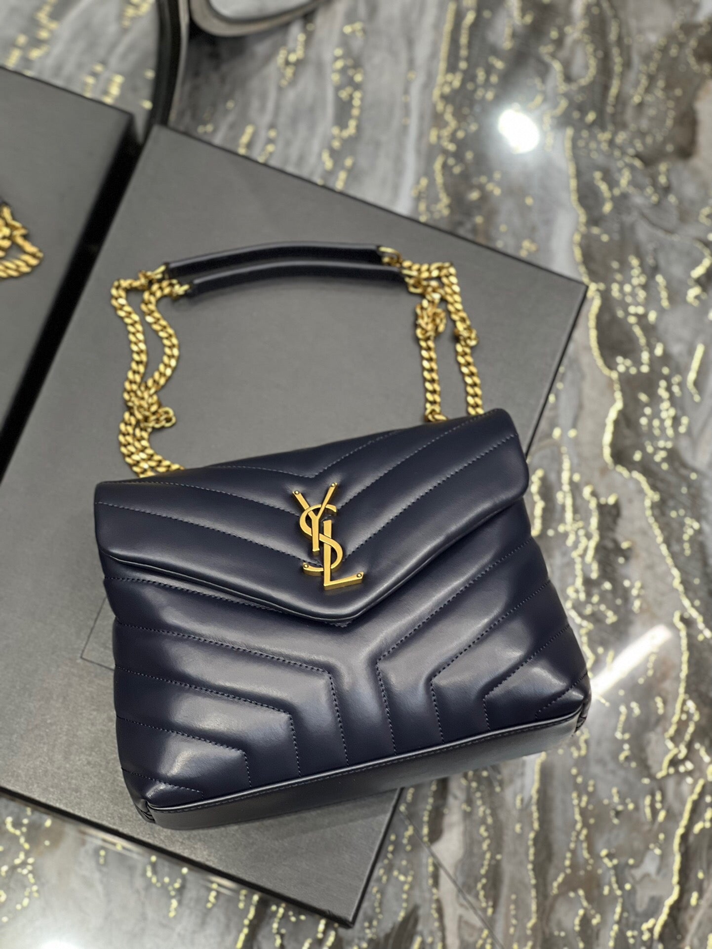 Yves Saint Laurent Dark Blue Lou Lou