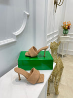 Sandália Bottega Veneta Mule Lido Begê