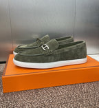 HERMES LOAFER Green (PRONTA ENTREGA )