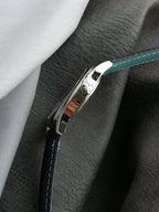 Patek Philippe Calatrava "Ebony" Black Dial with Sky-Blue Accents