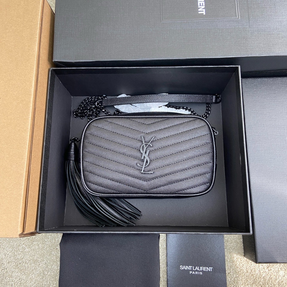 Saint Laurent Lou Camera Bag All Black