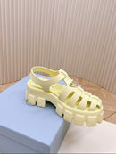 Prada Monolith yellow