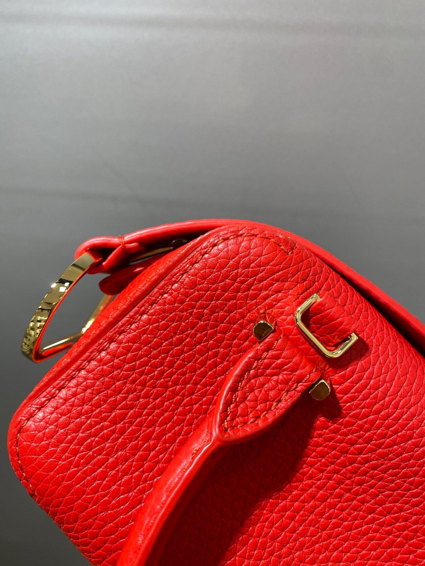 Delvaux Cool Box Nano Red