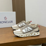 Tênis Moncler Leave No Trace Beje / Off White