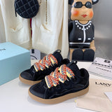 Lanvin Leather Curb Black