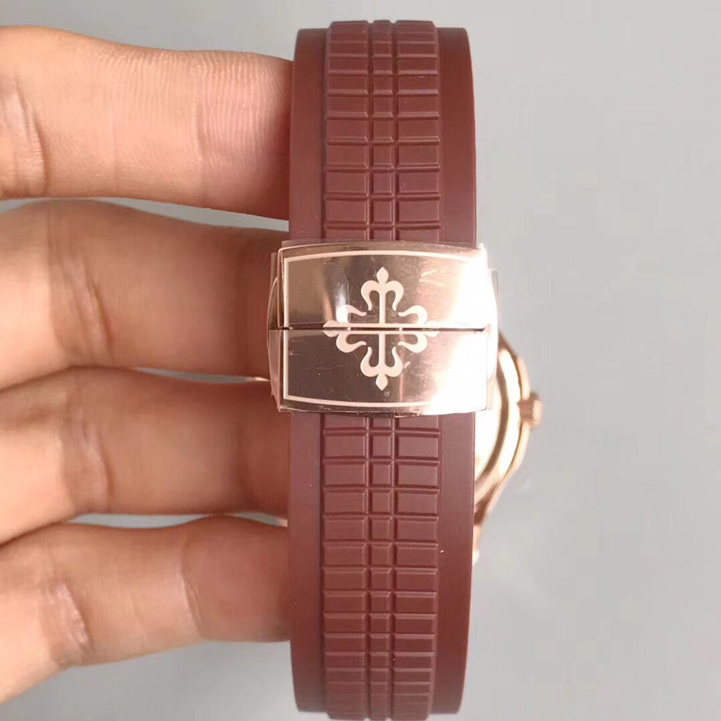Patek Philippe Aquanaut Chronograph Brown Composite Material Bracelet
