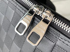 Mochila Lv Michael Damier Leather Black