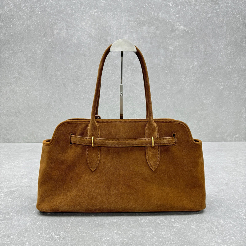 Bolsa Miu Miu Aventure em camurça
