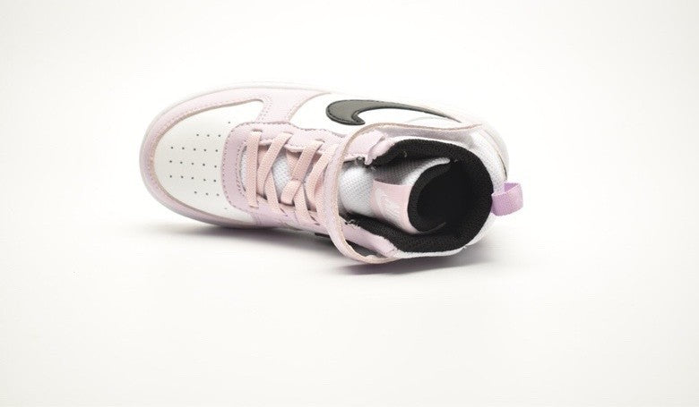 Nike Court Borough Mid 2 (TD/GS) "White / Platinum Violet Infantil