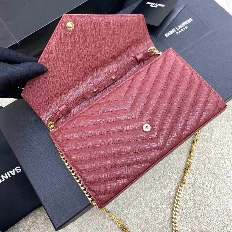 Saint Laurent Shoulder Bag red