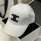 Boné Celine White Black