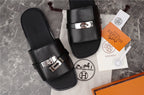 Hermes Gabriel Sandal Noir Preto.