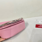 Diesel 1DR Shoulder Bag Nappa Leather bubblegum pink