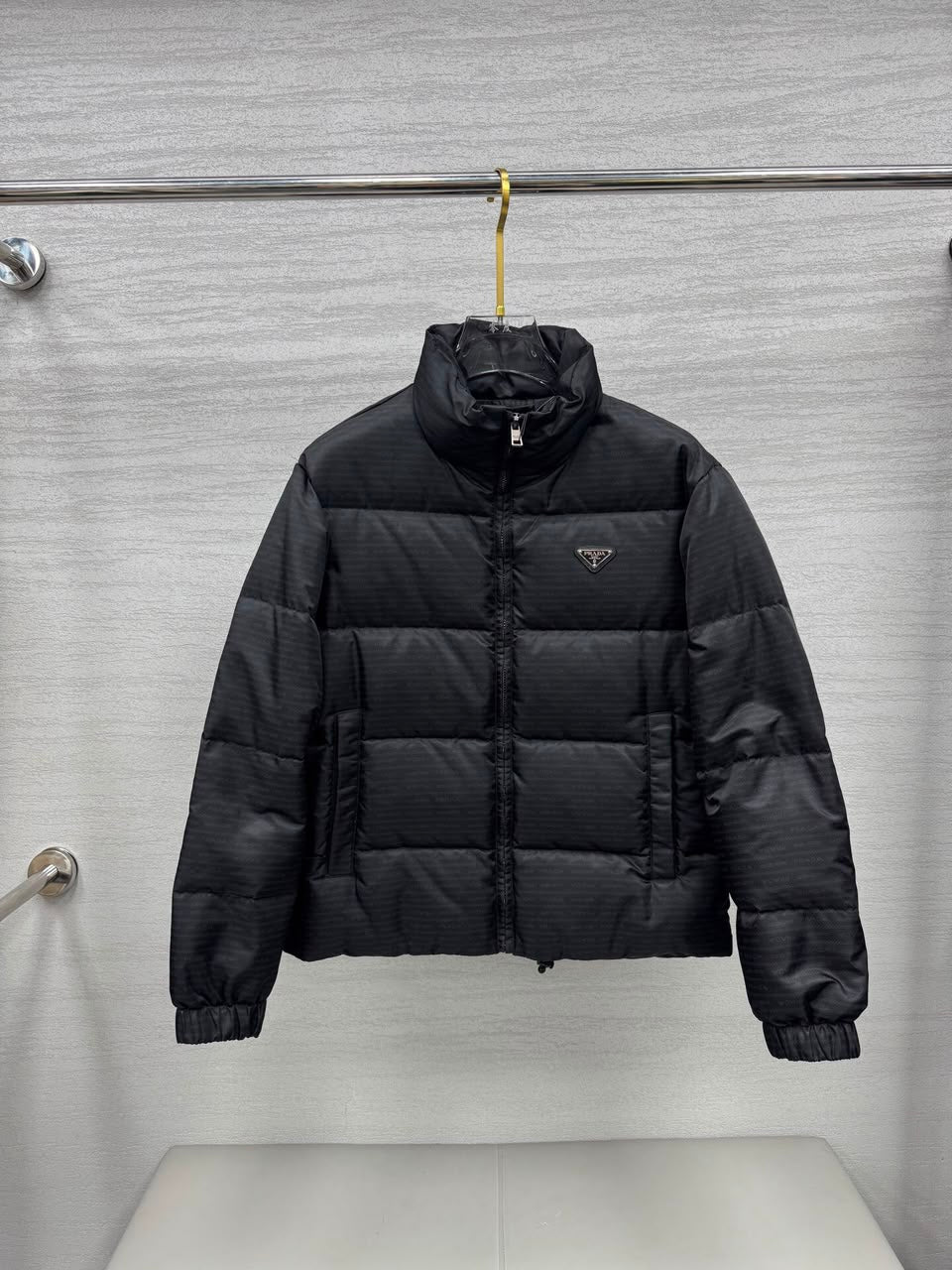 Jaqueta Prada Puffer em Re-Nylon