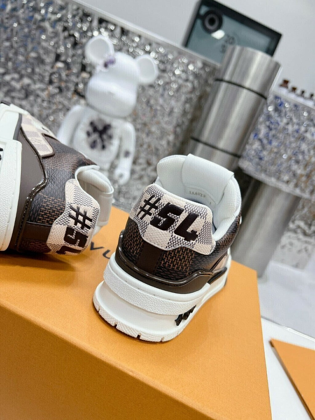 Louis Vuitton LV Trainer #54 Damier Ebene Multi