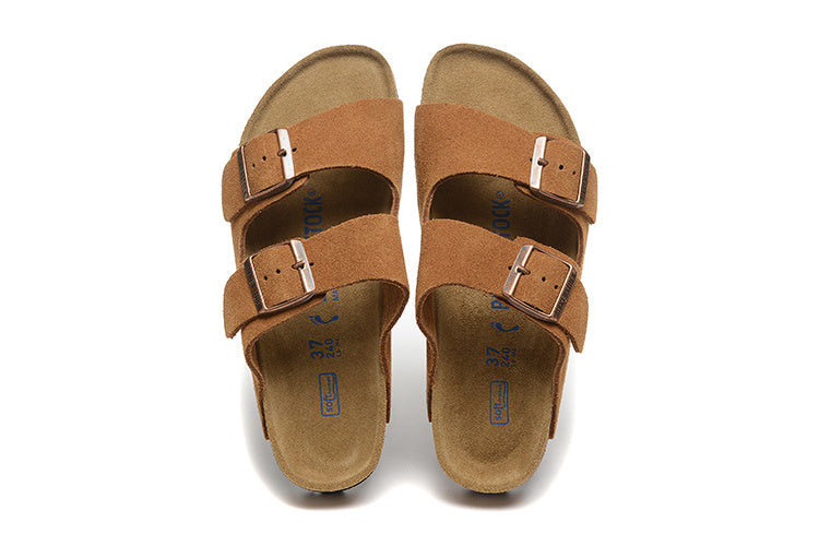 Birkenstock Sandal Arizona Brown With Buckles