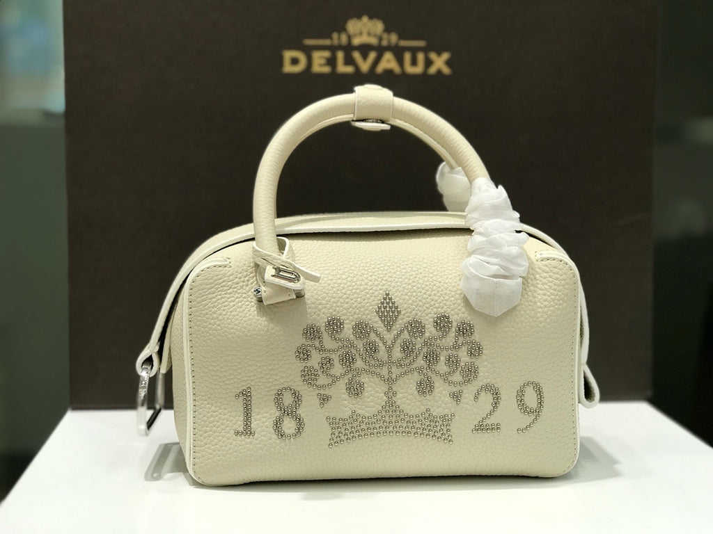 Delvaux Cool Box Mini 1829 Ivory