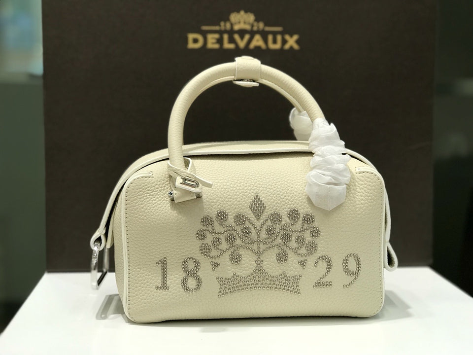 Delvaux Cool Box Mini 1829 Ivory