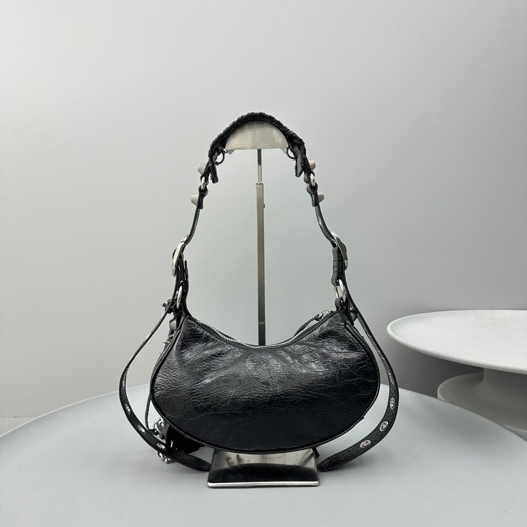 alenciaga Le Cagole XS Black