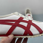 Onitsuka Tiger Mexico 66 White Burgundy ( Pronta entrega )