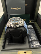 Relógio Audemars Piguet Royal Oak Chronograph Stainless Steel Blue Dial
