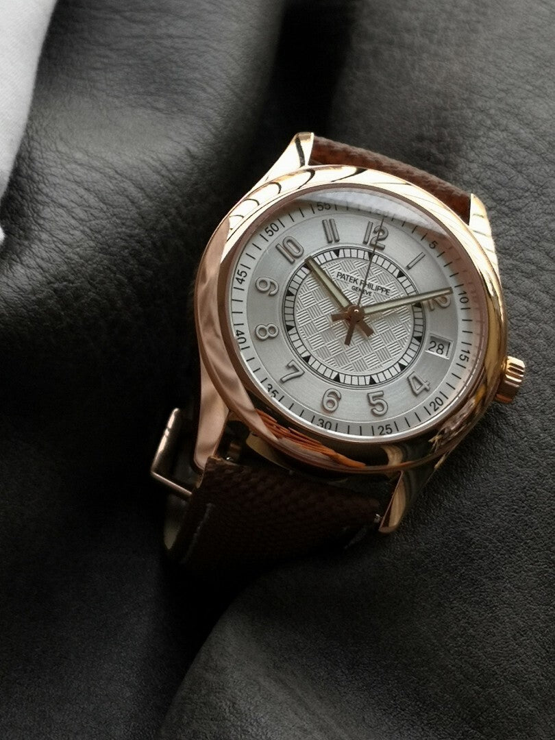 Patek Philippe Calatrava "Ebony" Silver-Grey Dial