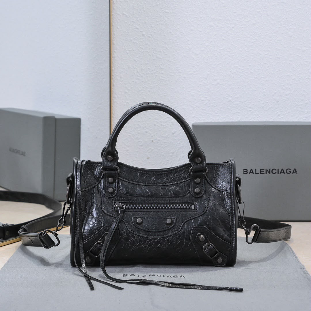 Balenciaga Le City Mini Black
