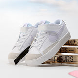 Nike Blazer Low '77 PS White Echo purple Magic Ember Infantil