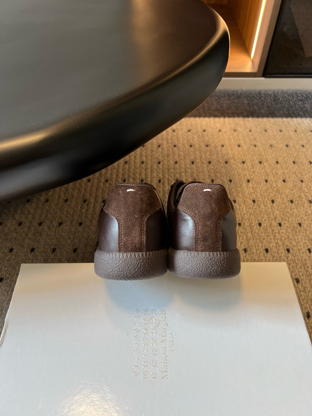 Maison Margiela Replica Low-Top Sneaker Dark Brown