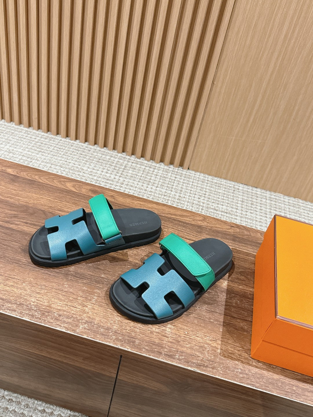 Hermes Chypre ocean Sandal