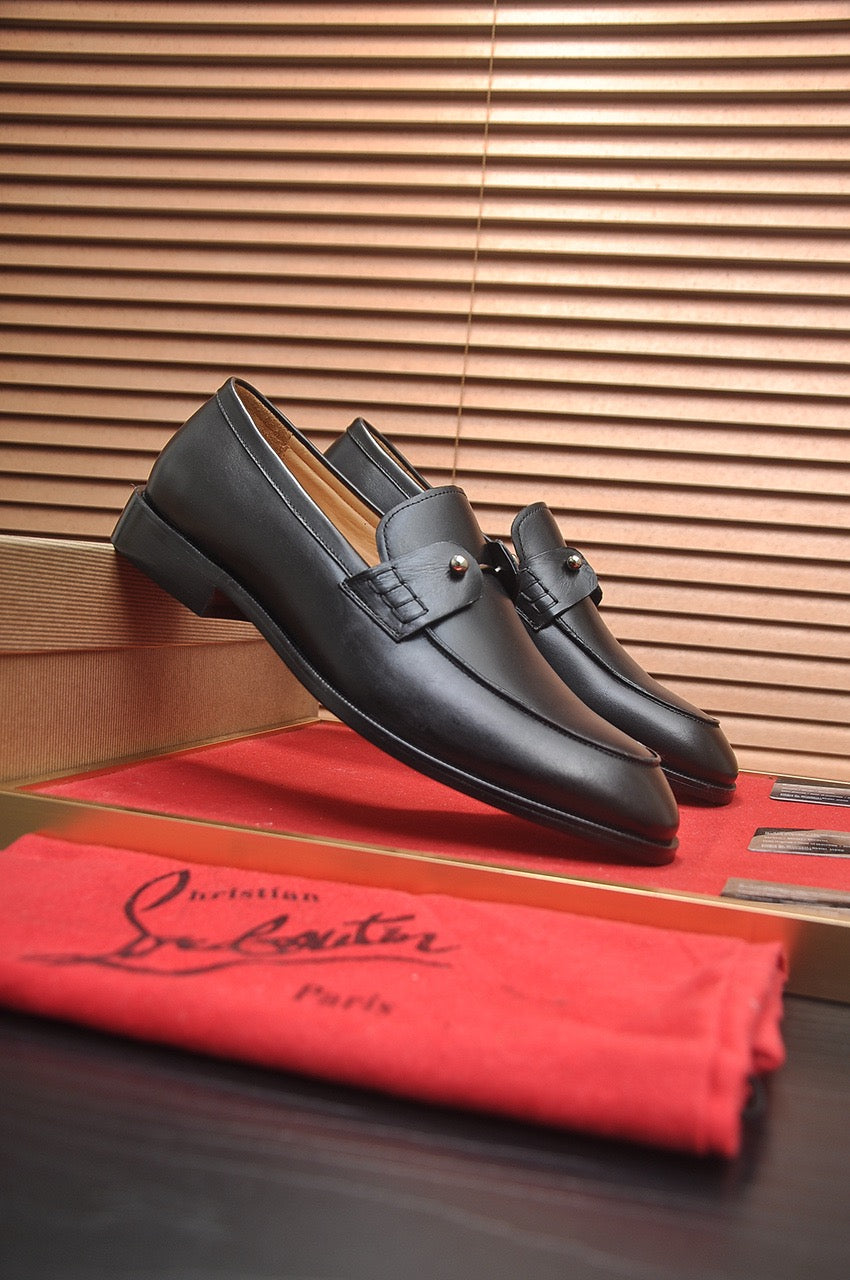 Christian Louboutin Mocassim Chambelimoc  Black .