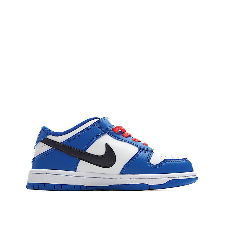 Nike Dunk Low Bright Crimson and Game Royal infantil