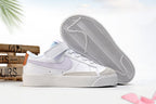 Nike Blazer Low '77 PS White Echo purple Magic Ember Infantil