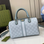 Gucci Ophidia Mini Boston Bag Blue