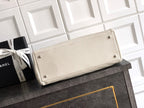 Bolsa Chanel Executive Cerf Tote White