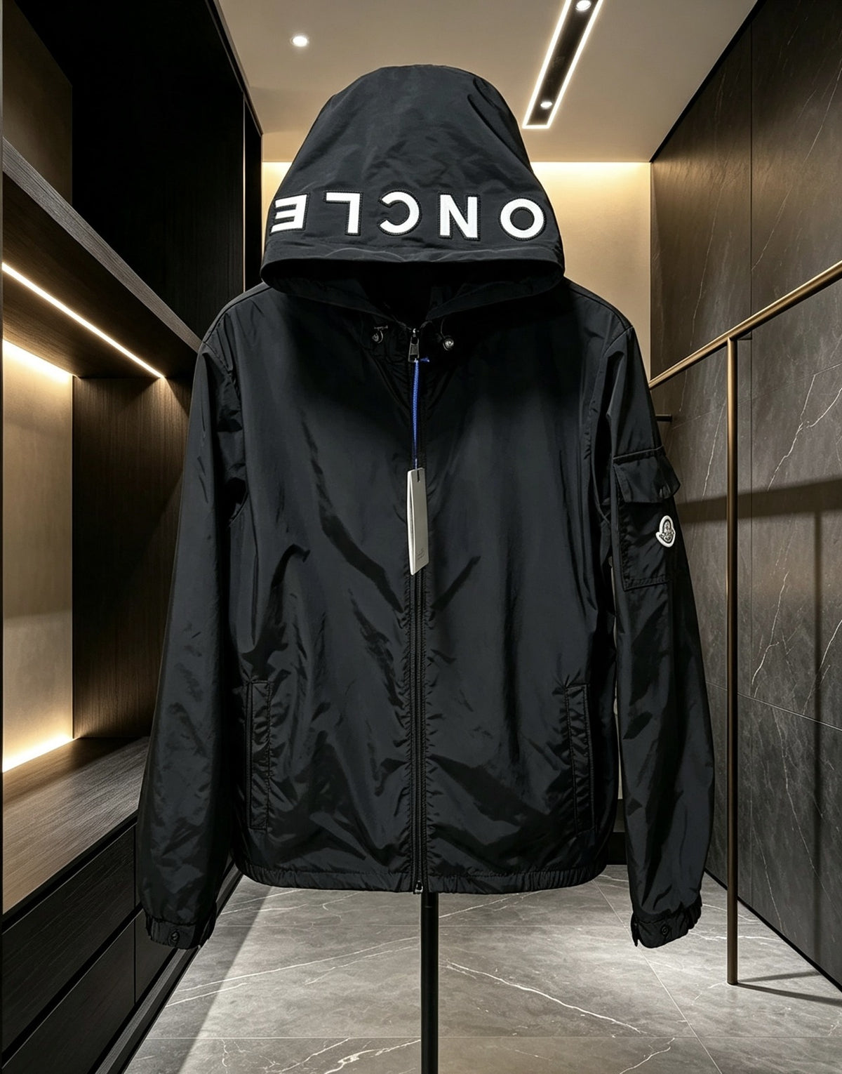 Moncler Sassiere Hooded Jacket