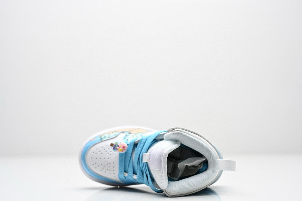 Air Jordan 1 Mid blue infantil