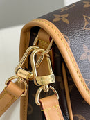 Lv Diane Monogram Brown