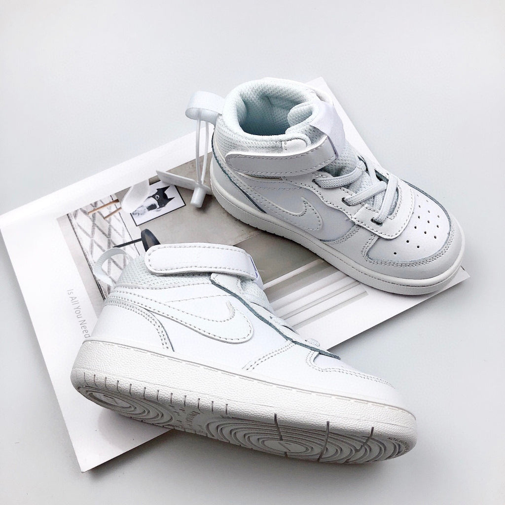 Nike Court Borough Mid 2 Infantil Branco