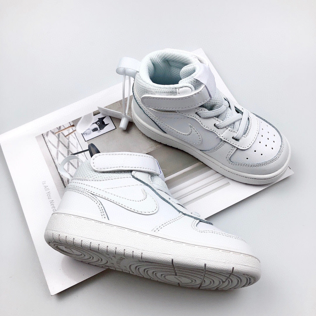 Nike Court Borough Mid 2 Infantil Branco