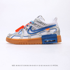 Off-White x Nike Air Rubber Dunk "University Blue