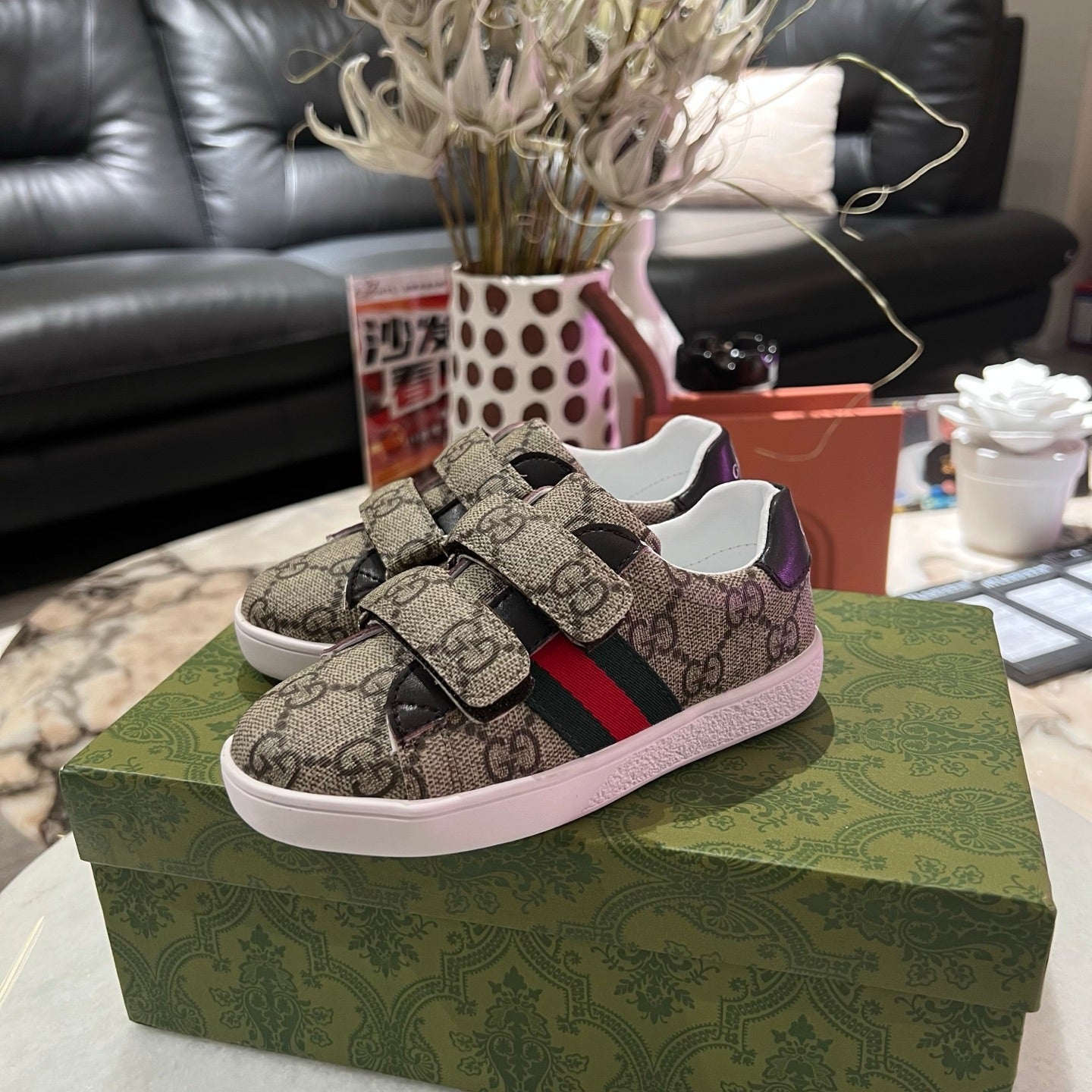 Gucci Ace Marrom Infantil