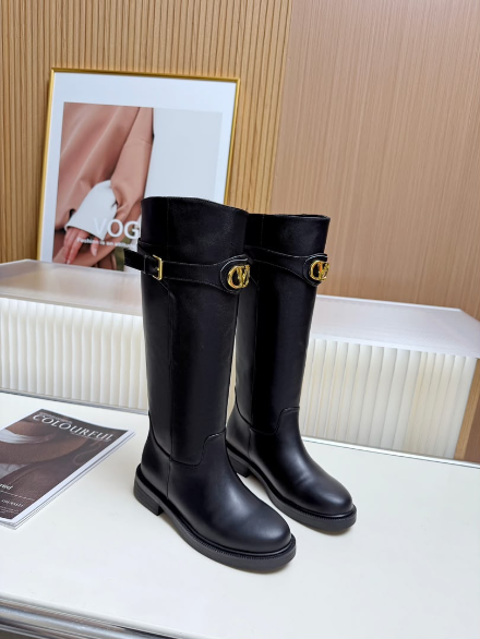 bota VLogo Signature Calfskin Boot 30mm