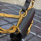 Valentino Garavani Locò Shoulder Bag Black