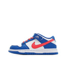Nike Dunk Low Bright Crimson and Game Royal infantil