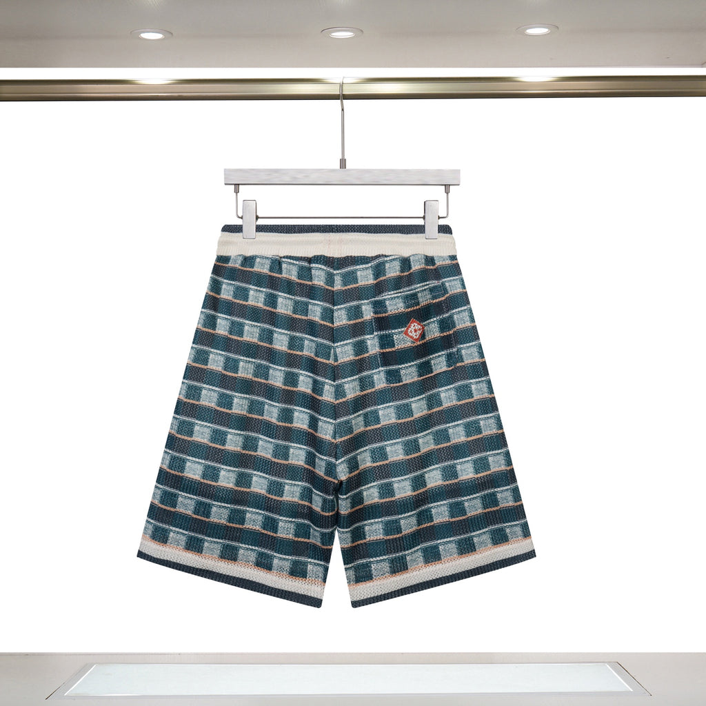Casablanca Green Crochet Mosaic Knit Co-ord