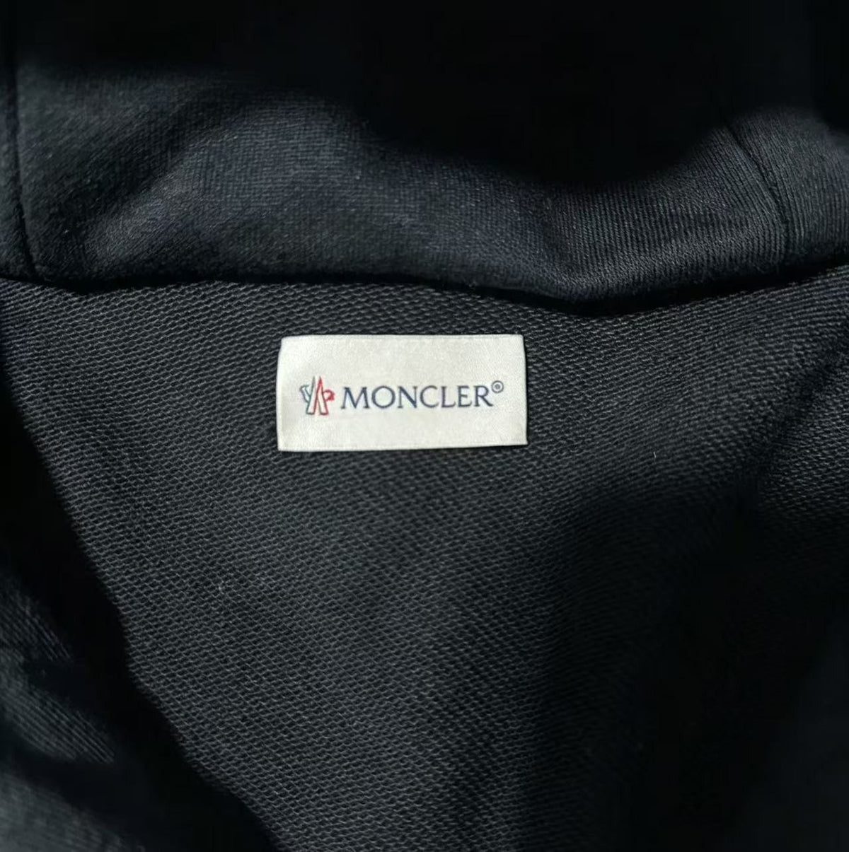 Moncler Logo-Embroidered Zip-Up Hoodie