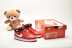 Nike Court Borough Mid 2 Red Infantil