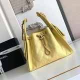 Bolsa Hobo  Chanel 25 Yellow Small